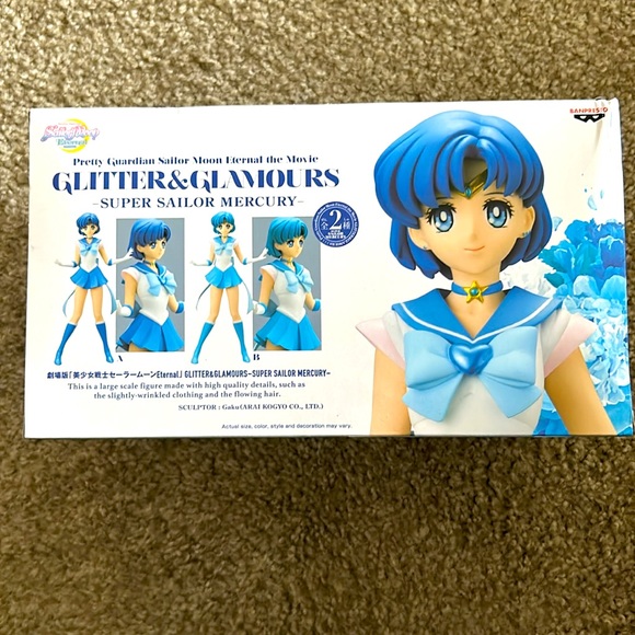 🧸 NEW Sailor Moon Sailor Mercury Figure🧸 - Picture 3 of 4